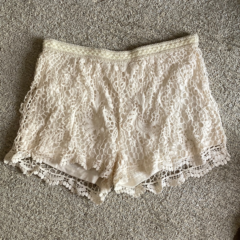 Lace shorts